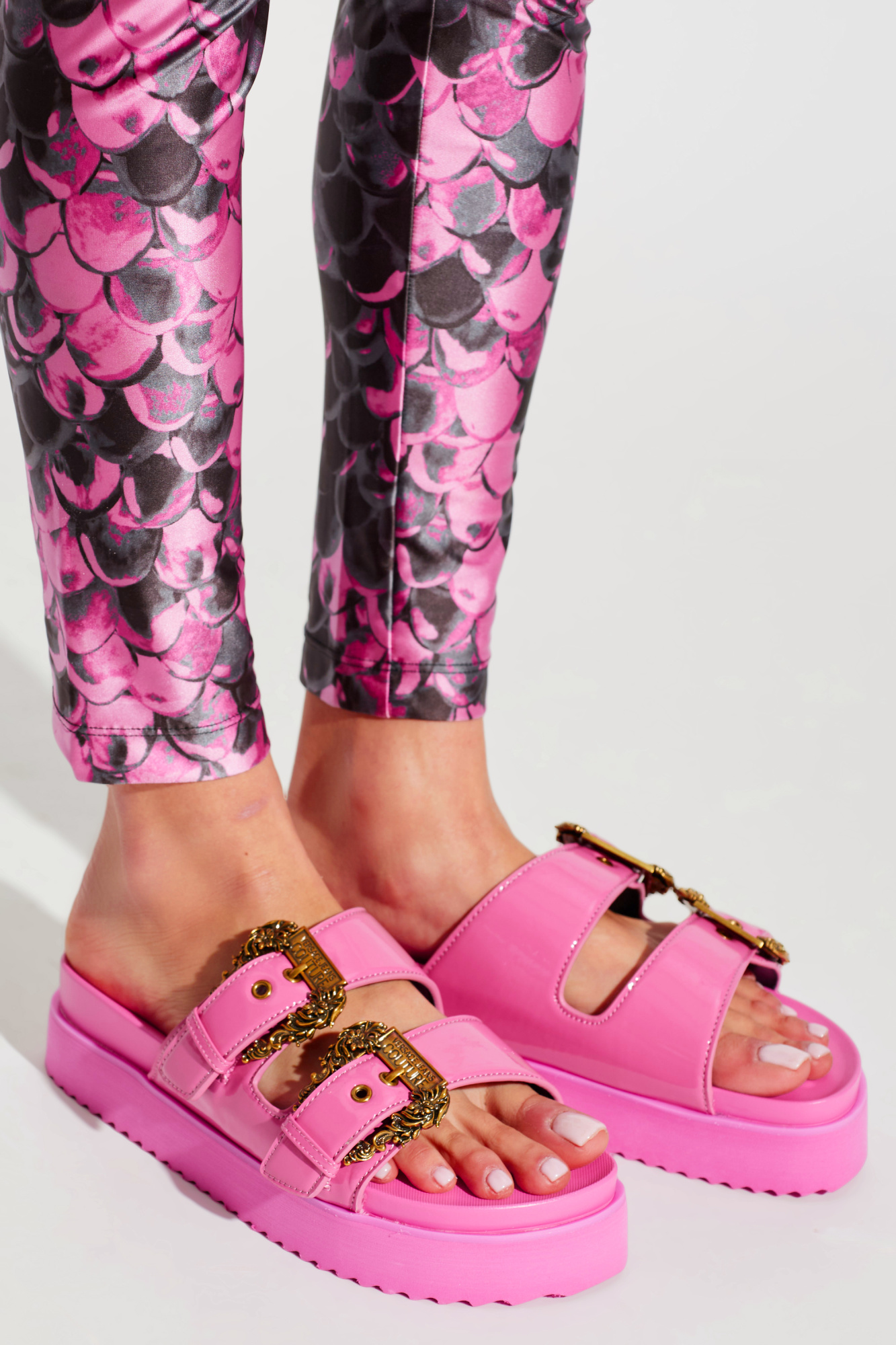 Versace Jeans Couture Platform slides | Women's | Vitkac